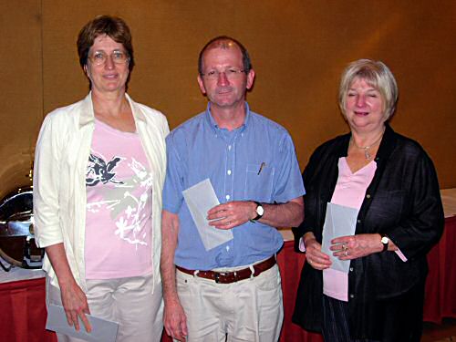 Runners Up. Sue Lusk, Richard Ward, Lindy Vincent, Therese Tully (not pictured)
