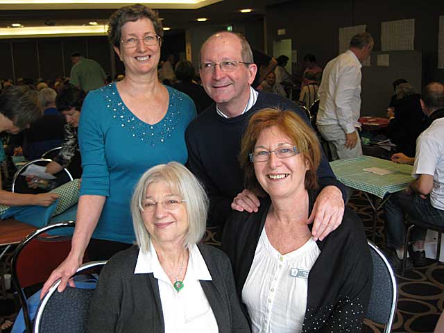 Runners Up: Sue Lusk, Lynette Vincent, Richard Ward, Therese Tully